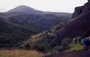 Trek sotto la pioggia