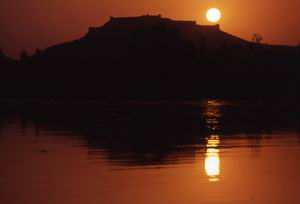 Lago Dal : tramonto