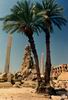 Karnak: obelischi e palme