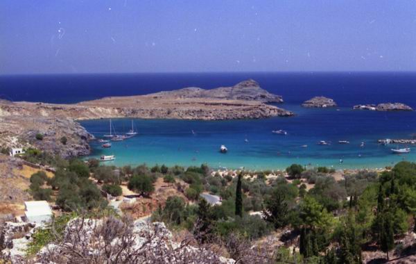 Rodi : baia di Lindos