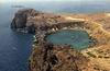 Rodi : Veduta di Lindos dall' Acropoli