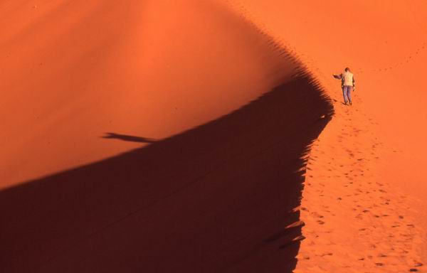 Salendo una duna