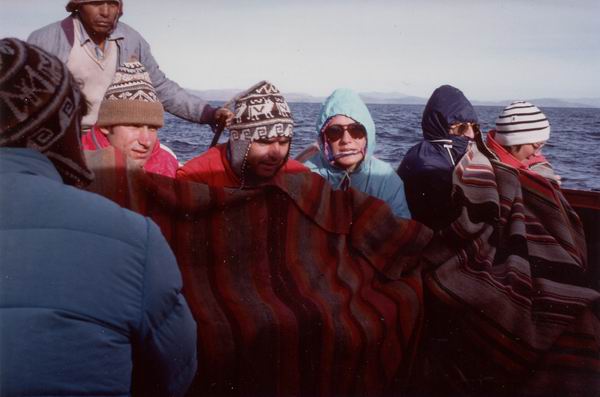 Navigando sul Titicaca